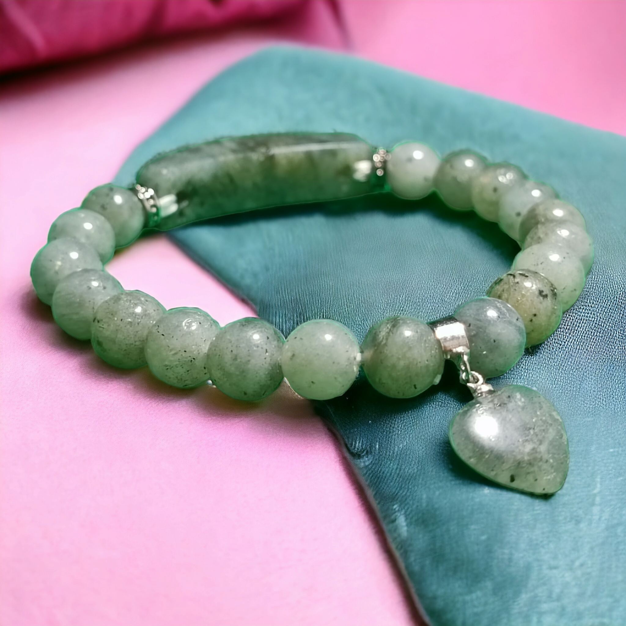 Misterio luminoso - Pulsera de labradorita